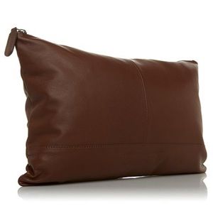 Clever Carriage Genuine Leather Travel bag Pillow